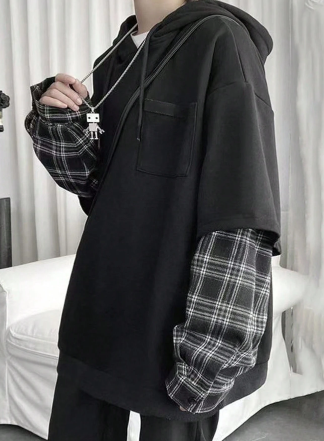 Sudadera con capucha holgada