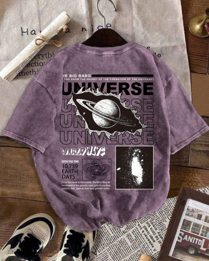 Camisa de manga corta lavada