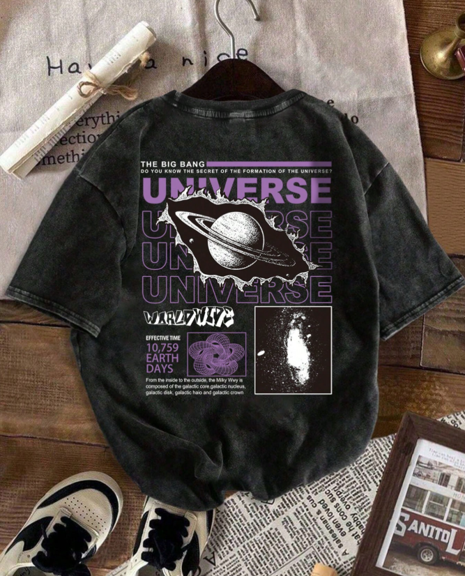 Camisa de manga corta lavada